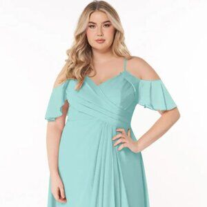 Azazie Dakota Bridesmaids Dress-Jade